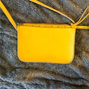 Madewell crossbody bag lime green chartreuse nwot